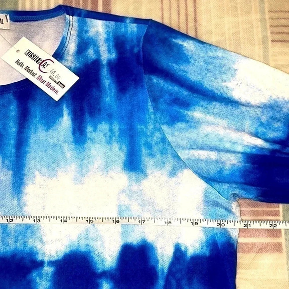 🇮🇱 PLUS SIZE VISCOSE DRESS 👗 FOR  SUMMER BRAND NEW FROM ISRAEL 🇮🇱 - Picture 3 of 9